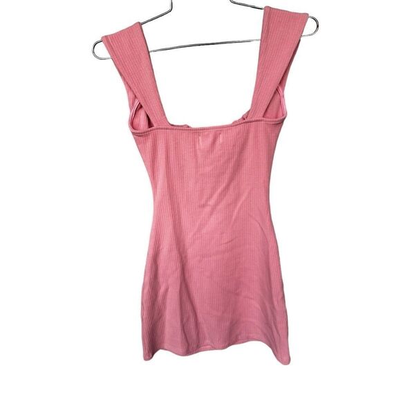 Privacy Please Julian Mini Dress in Salmon Pink NWT XXS - Picture 3 of 6